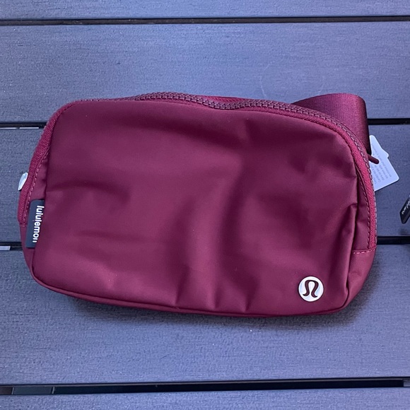 lululemon athletica Handbags - Lululemon Everywhere Belt Bag Red Merlot NWT